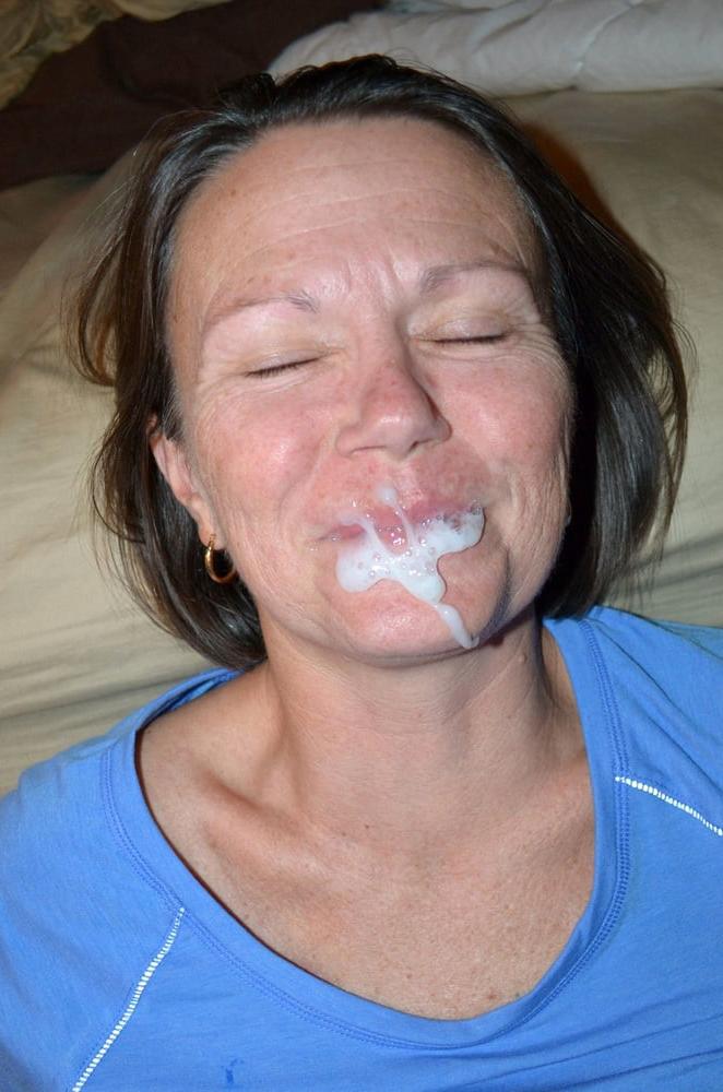 25P Mature wives full facial treatment