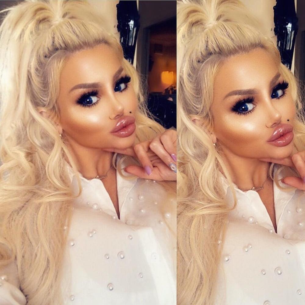 25P Amazing Bimbos - Horny Plastic &amp; Fake Tits Sluts 16