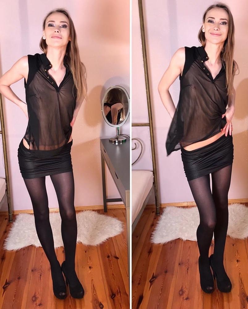 25P Hot MILF missing hardcore anal fucking (nylons, upskirt) 7