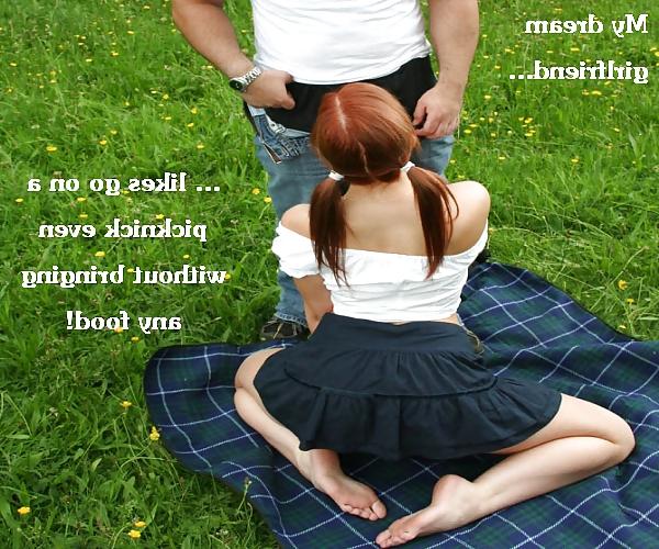 16P My dream girlfriend...  (caption series)
