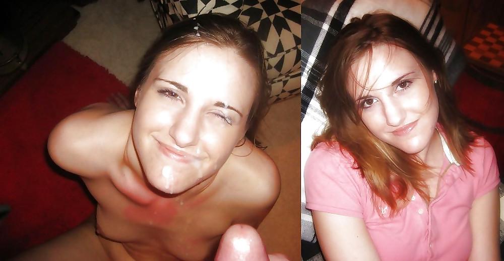 22P Facial Cumshots - amateurs only! 5