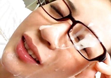 16P Request-Glasses Facial, Cum on Glasses