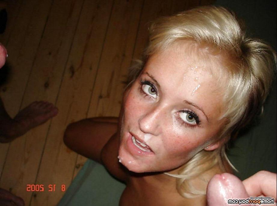 15P Threesome with a blonde
