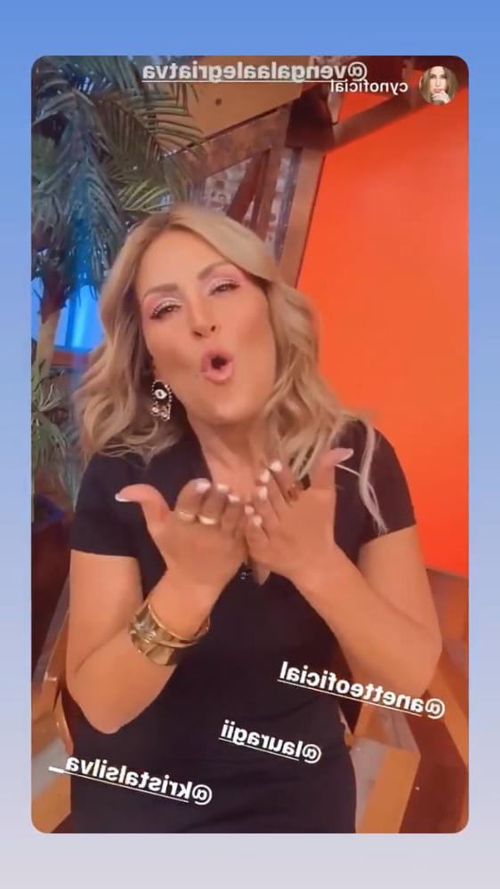 15P Mexican Kristal opening her mouth to receive everyone's milk