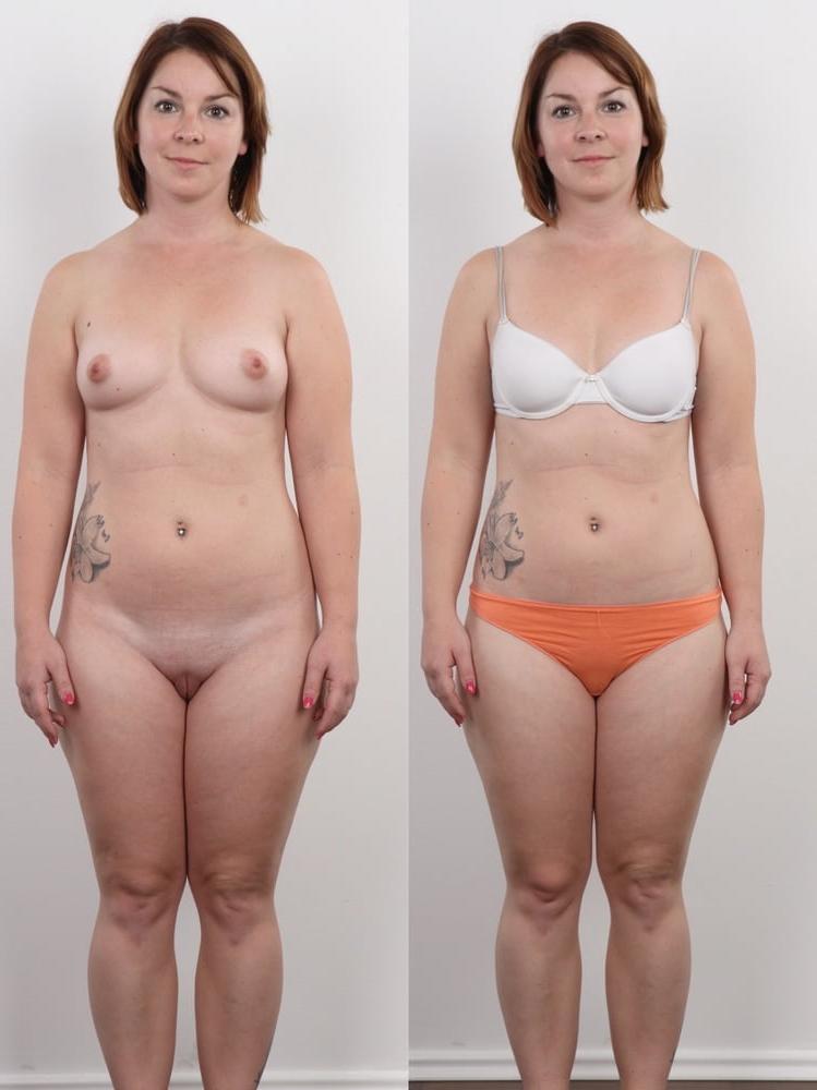 16P 725 - casting girls amateur with panties bra and than naked