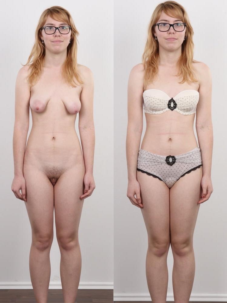 16P 725 - casting girls amateur with panties bra and than naked