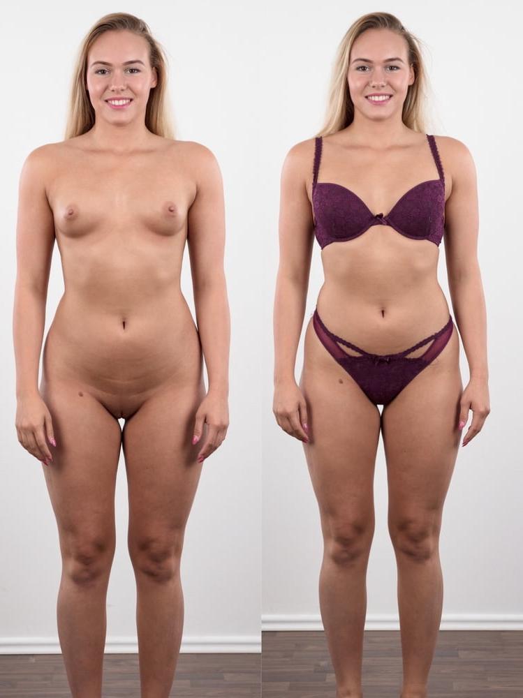 16P 725 - casting girls amateur with panties bra and than naked