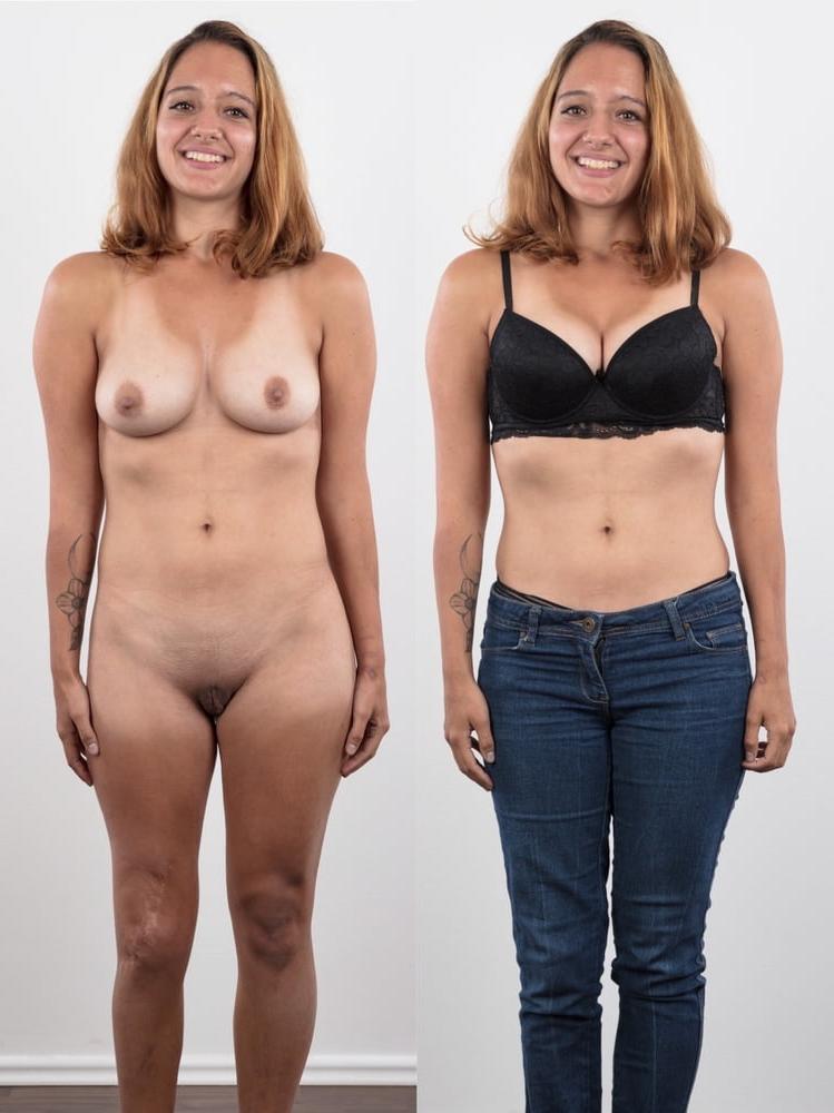 16P 725 - casting girls amateur with panties bra and than naked
