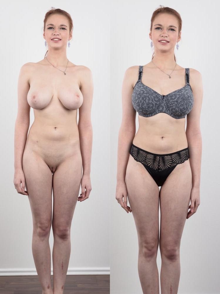 16P 725 - casting girls amateur with panties bra and than naked
