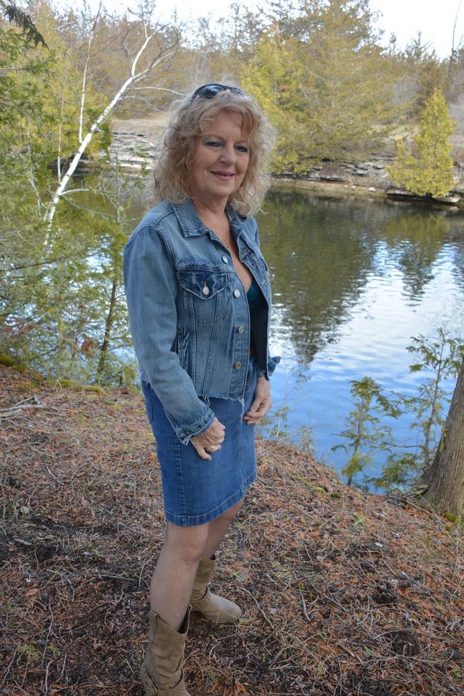 25P Country Time with Blue Bra and Panty set #4
