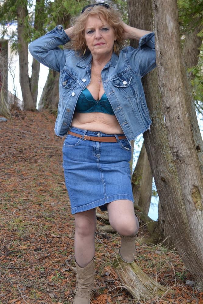 25P Country Time with Blue Bra and Panty set #4