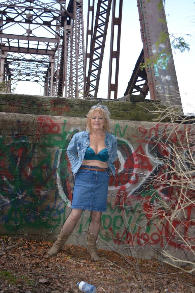 25P Country Time with Blue Bra and Panty set #4