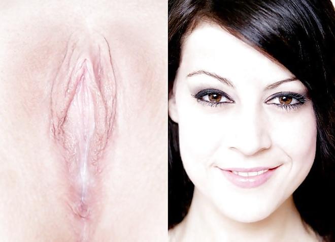 5P Face and pussy