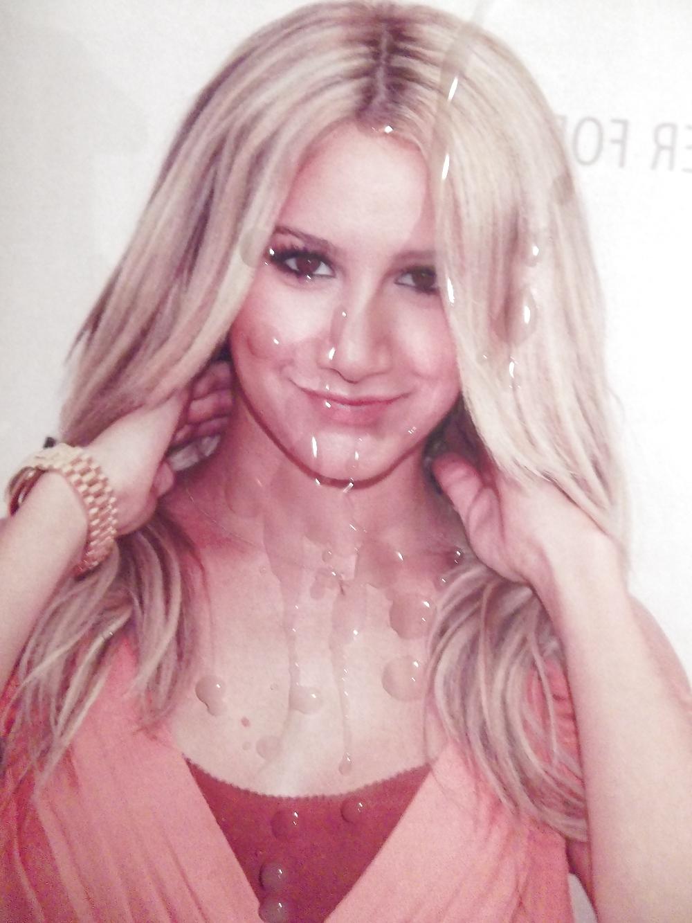 7P Cum on Ashley Tisdale