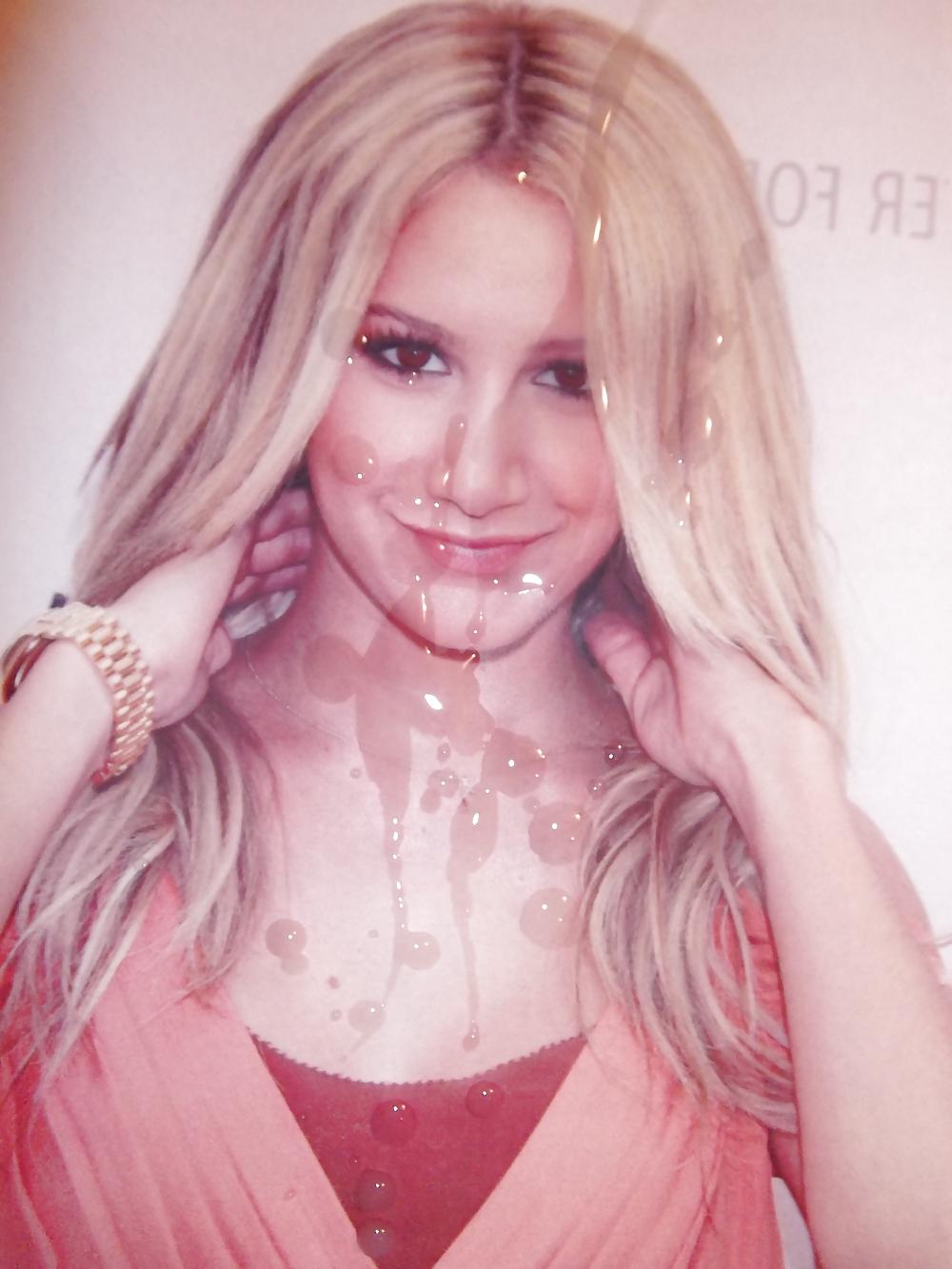 7P Cum on Ashley Tisdale