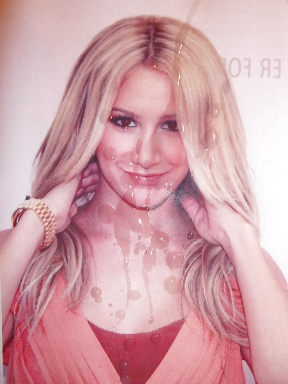 7P Cum on Ashley Tisdale