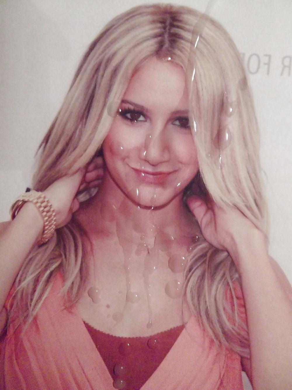 7P Cum on Ashley Tisdale