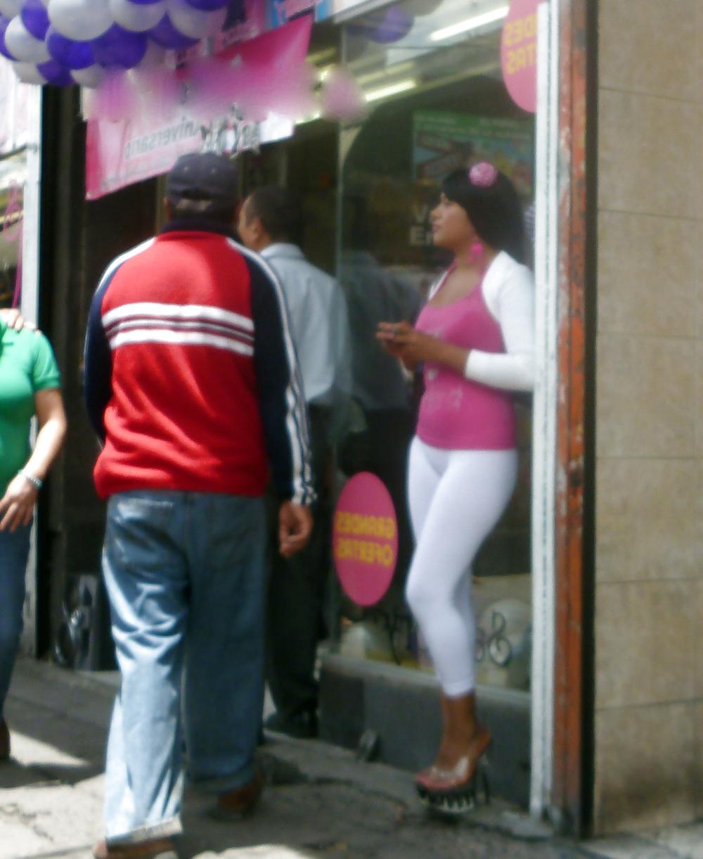 7P Mexican prostitute transparent leggings