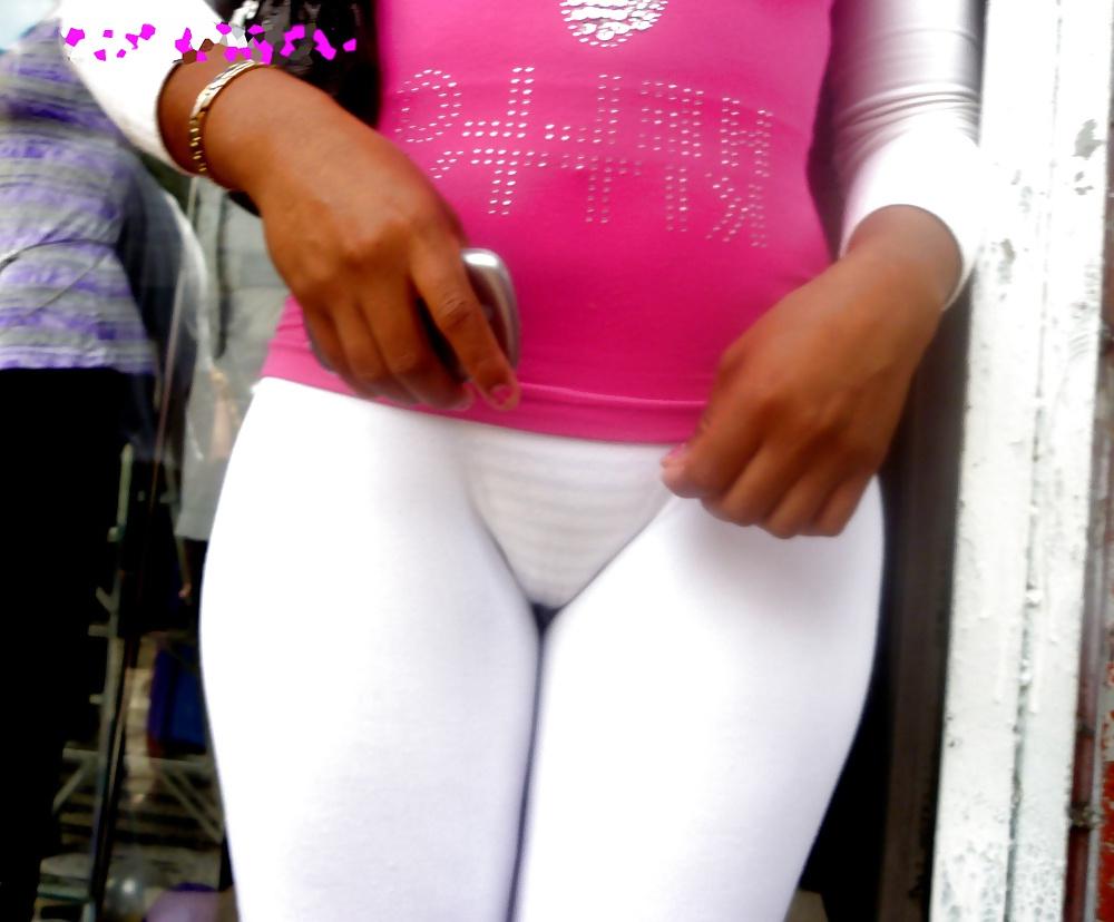 7P Mexican prostitute transparent leggings
