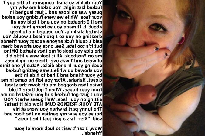6P Cheating Ginger Ex Girlfriend Captions