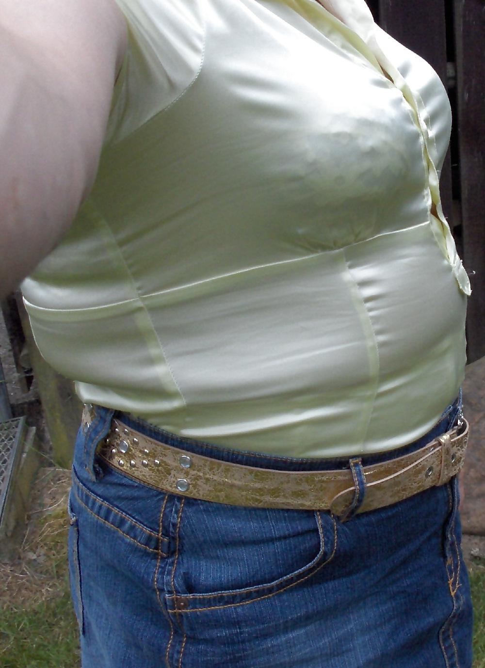 18P Jeans Skirt an Girdle