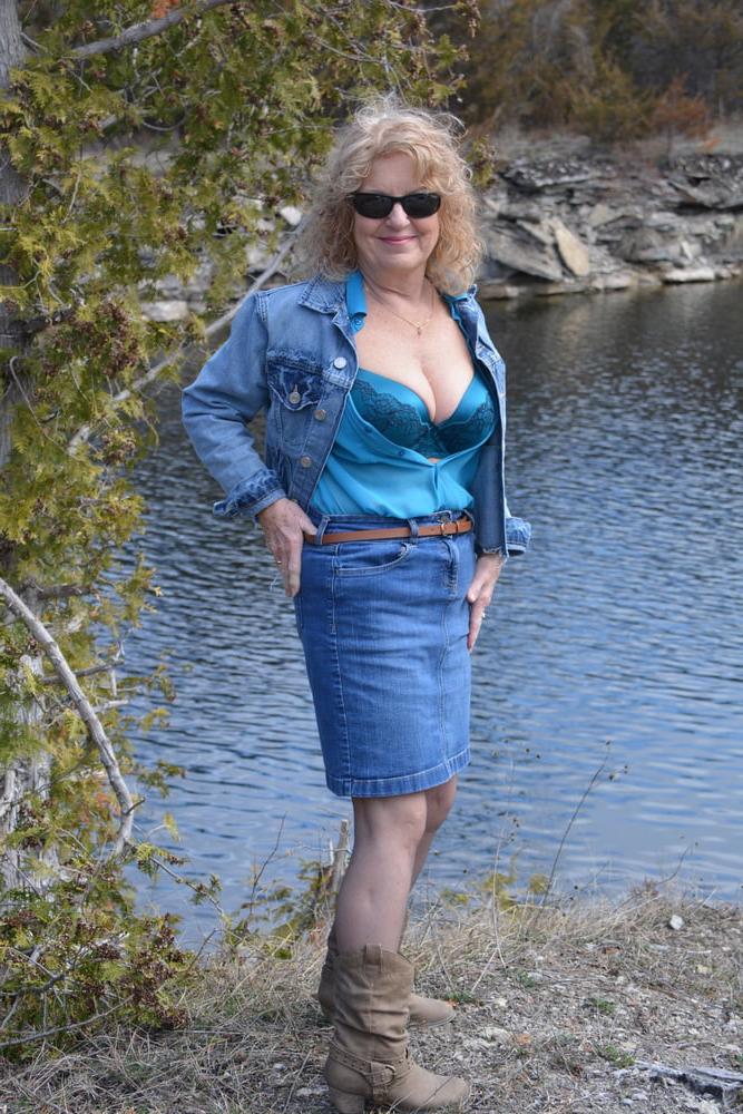 21P Country Time Blue Bra and Panty #2