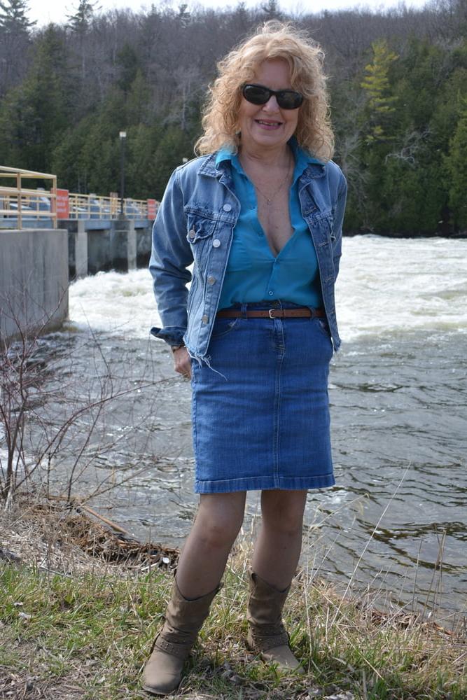 21P Country Time Blue Bra and Panty #2