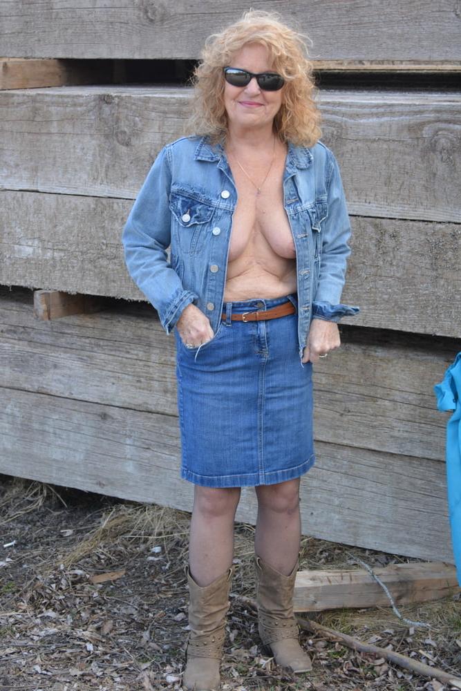 21P Country Time Blue Bra and Panty #2