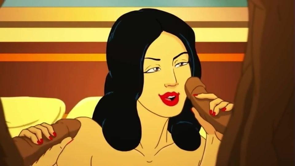19P Arab Girls &amp; BBC (Cartoon)