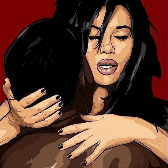 19P Arab Girls &amp; BBC (Cartoon)