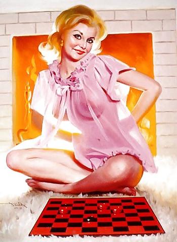 25P Assorted  pin-up art 3