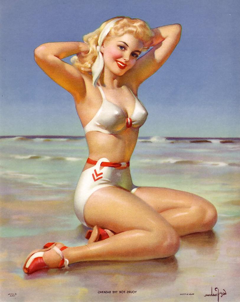 25P Assorted  pin-up art 3
