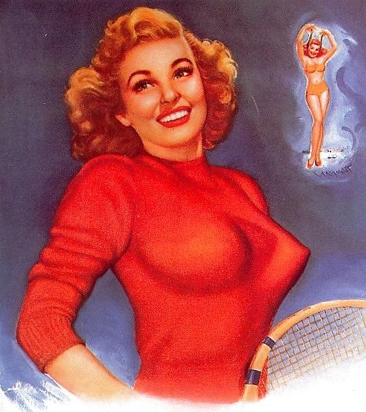 25P Assorted  pin-up art 3