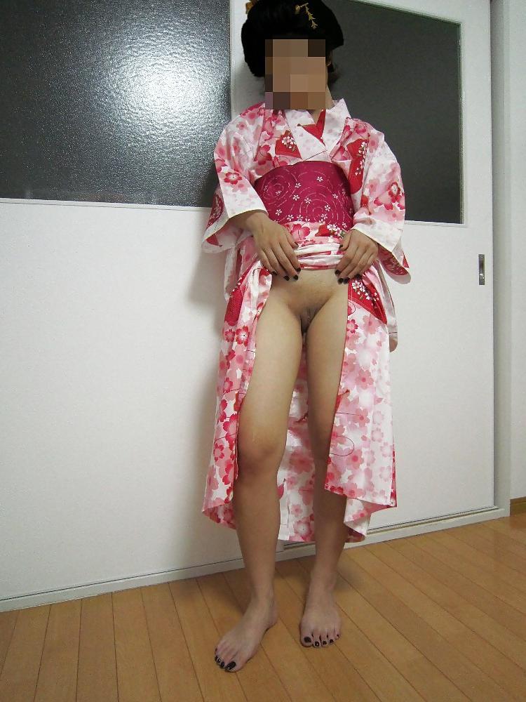 10P Nasty geisya play with dildo (the wig of fake,And mischief )