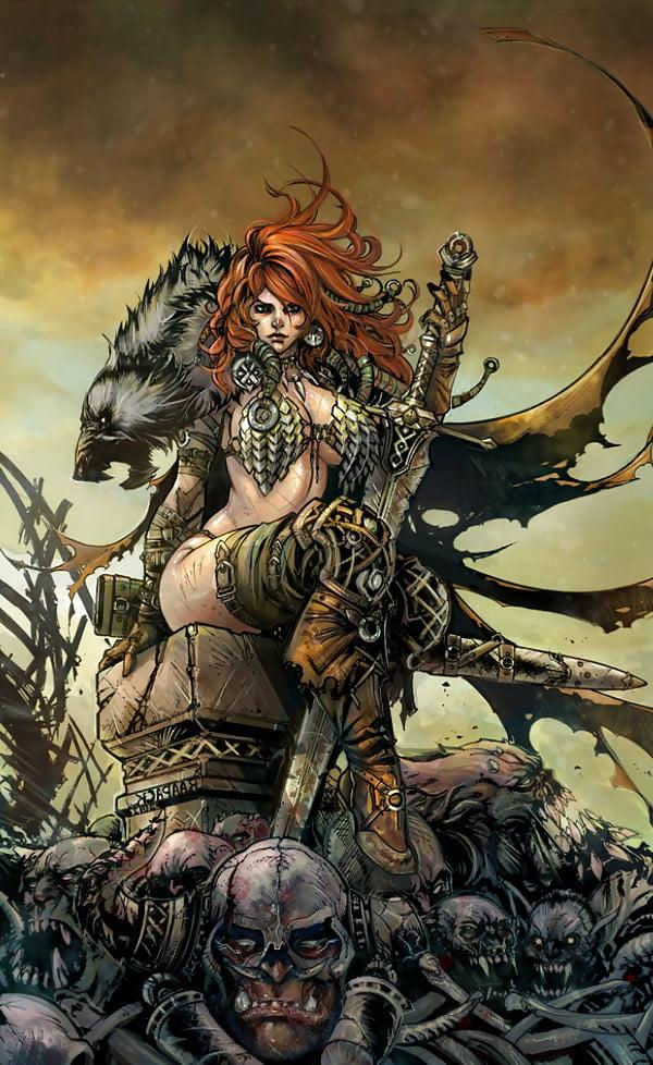 25P Fantasy Warrior Woman 54