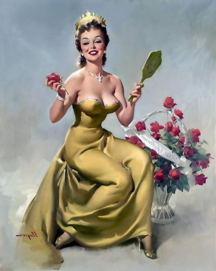 25P Vintage girls