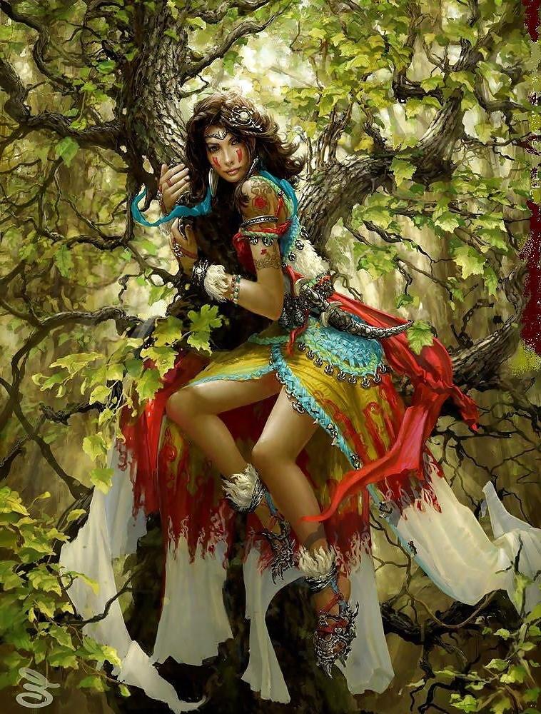 25P Fantasy Warrior Woman 54