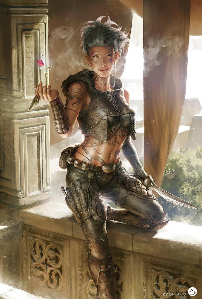 25P Fantasy Warrior Woman 54