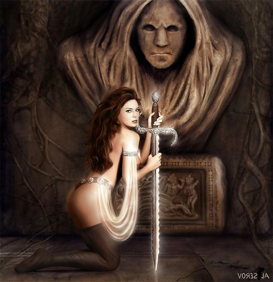 25P Fantasy Warrior Woman 54