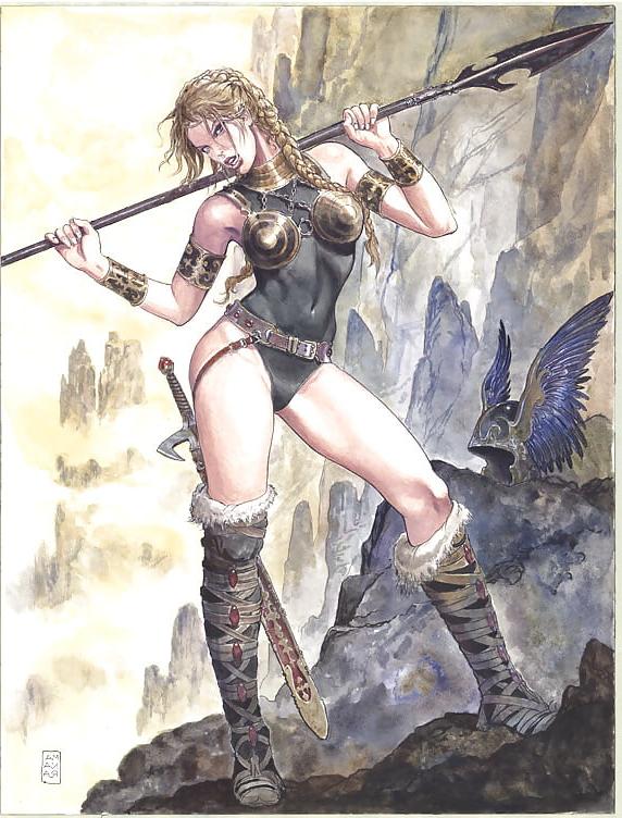 25P Fantasy Warrior Woman 54