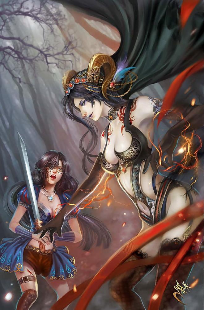 25P Fantasy Warrior Woman 54