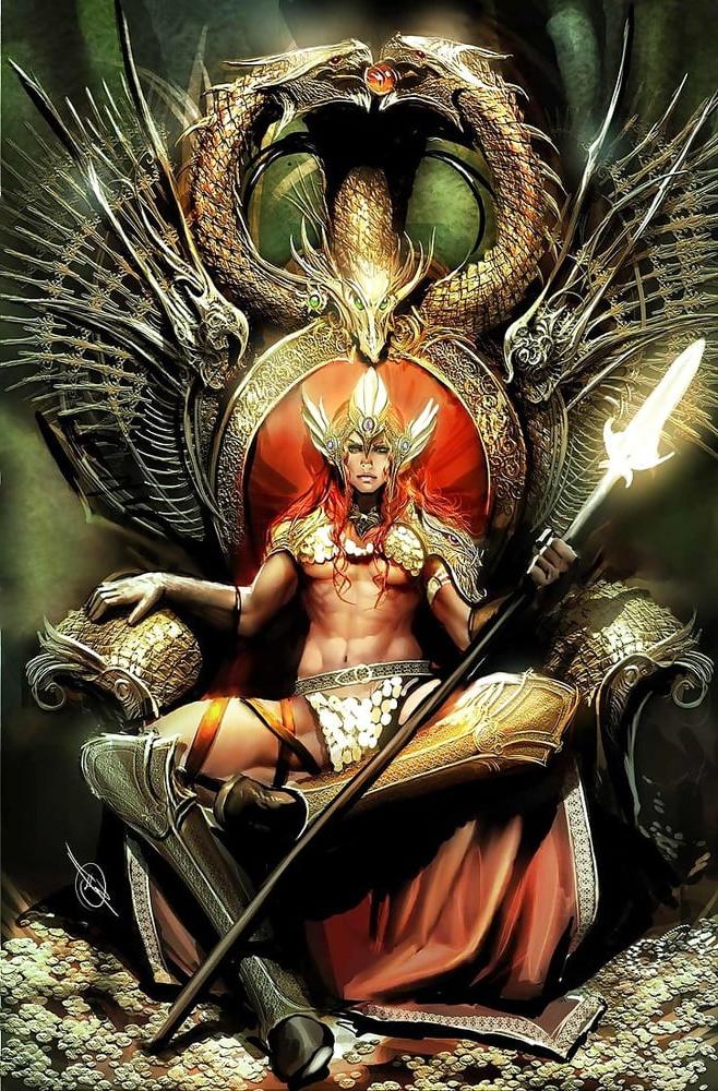 25P Fantasy Warrior Woman 54