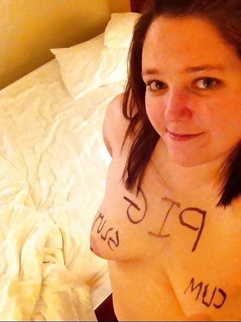25P Fat sow  Marie wants to be humiliated