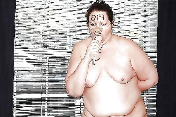 25P Fat sow  Marie wants to be humiliated