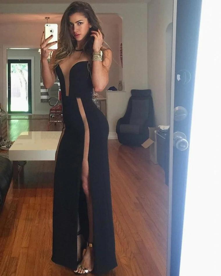 25P Sexy Girls in Tight Dresses &amp; Skirts 4