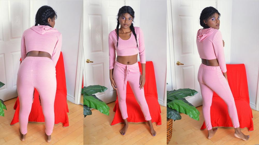 13P Lovely ladies tight clothing strip 21feb20