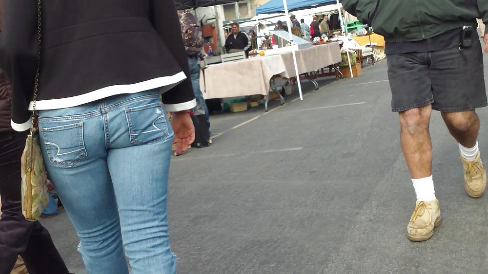 25P Ass & butts smooth teen cheeks in jeans 