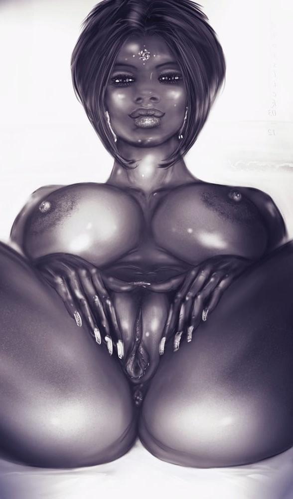 25P Black &amp; White Erotic Art - 6