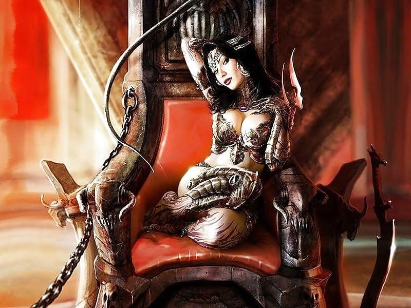 25P Fantasy Warrior Woman 53