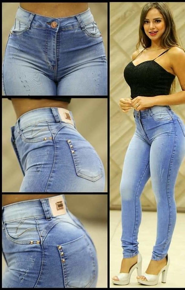 25P #TOPS RABUDAS LINDAS calca jeans 20